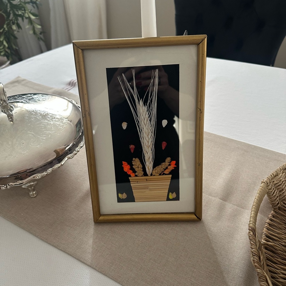 Vintage Gold Framed Botanical Art